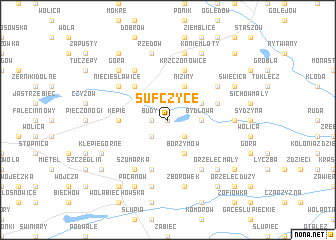 map of Sufczyce