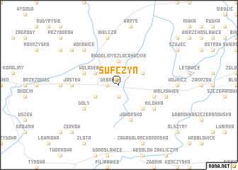 map of Sufczyn