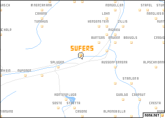 map of Sufers