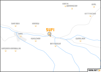 map of Sufi