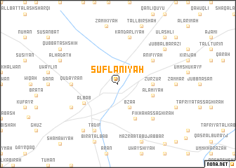 map of Suflānīyah