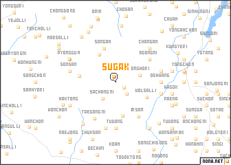 map of Sugak