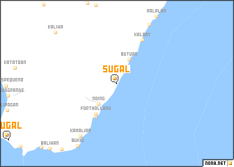 map of Sugal