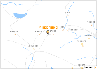 map of Suganuma