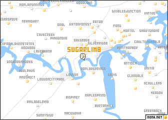 map of Sugarlimb