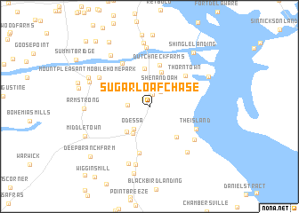 map of Sugar Loaf Chase