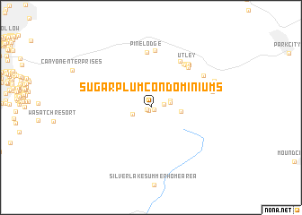 map of Sugarplum Condominiums