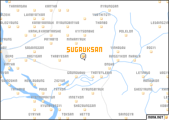 map of Sugauksan