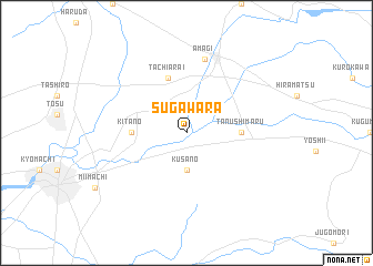 map of Sugawara