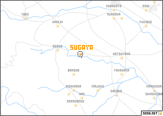 map of Sugaya