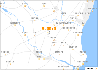 map of Sugaya