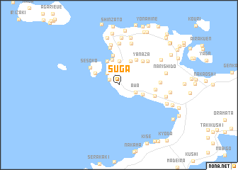 map of Sugā