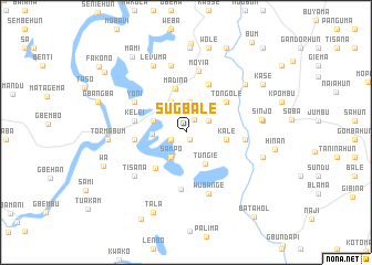 map of Sugbale