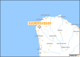 map of Sugbongkogon