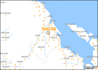 map of Sugcad