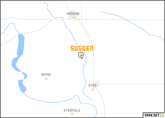 map of Sugden