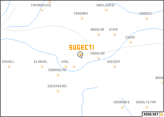 map of Sugeçti