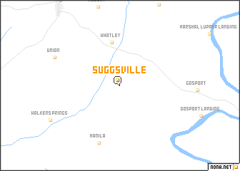 map of Suggsville