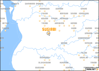 map of Sugiabi