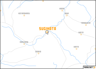 map of Sugihata