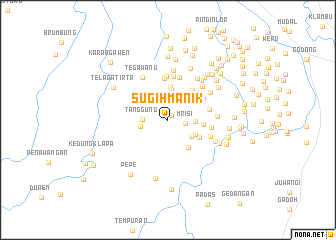 map of Sugihmanik