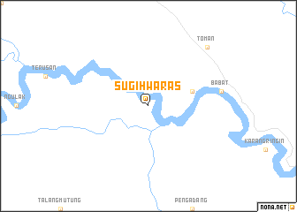 map of Sugihwaras