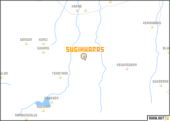 map of Sugihwaras