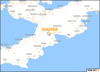 map of Suginda