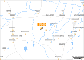 map of Sugio