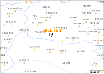 map of Suglitsa