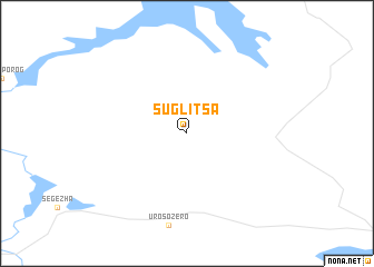 map of Suglitsa