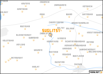 map of Suglitsy