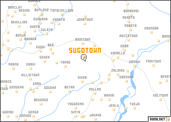 map of Sugo Town