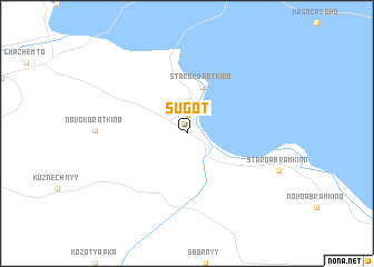 map of Sugot