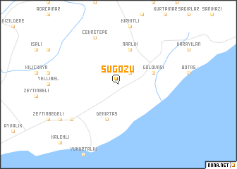 map of Sugözü