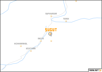 map of Sugut