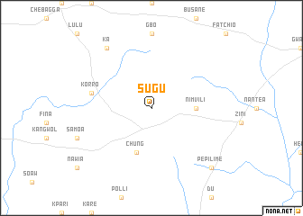 map of Sugu