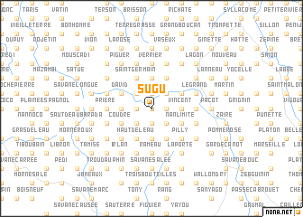 map of Sugu