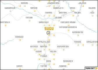 map of Sugu