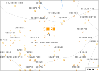 map of Sūḩah