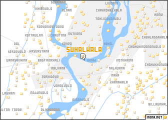 map of Suhālwāla