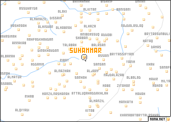 map of Suḩammar