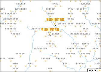 map of Suhienso