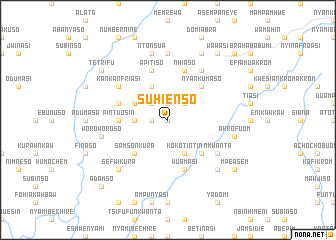 map of Suhienso