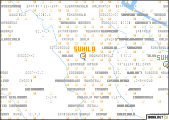 map of Suhila