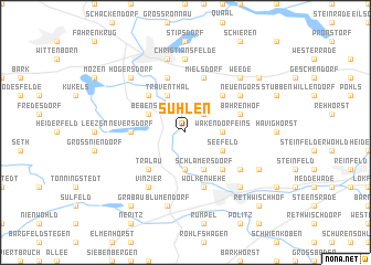 map of Sühlen
