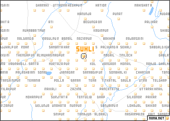 map of Suhli