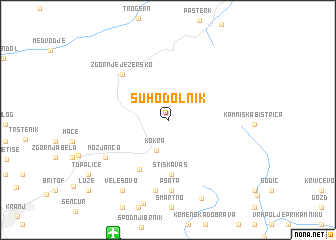 map of Suhodolnik