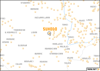 map of Suhodo