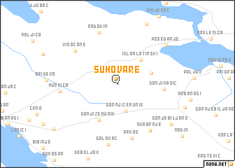 map of Suhovare